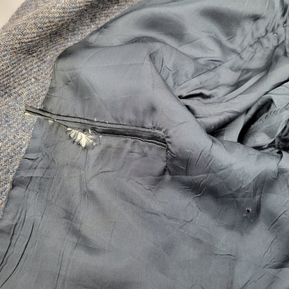 【現状渡し品】【メンズ】 WOOL TAILORED JACKET ウール テーラードジャケット USA製 146-260220-as-21-izu カラー：ブルー系 万代Net店