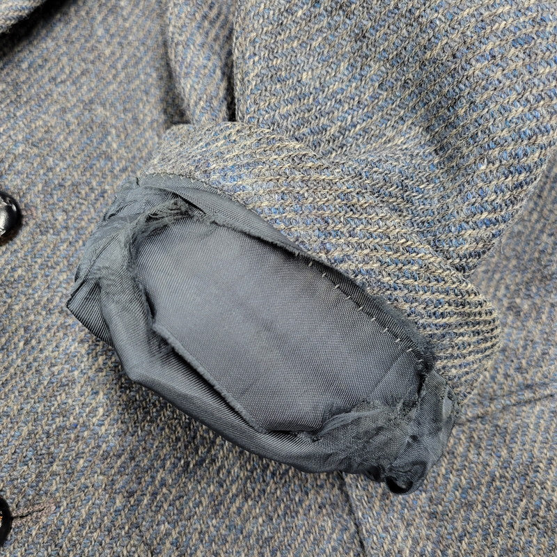 【現状渡し品】【メンズ】 WOOL TAILORED JACKET ウール テーラードジャケット USA製 146-260220-as-21-izu カラー：ブルー系 万代Net店