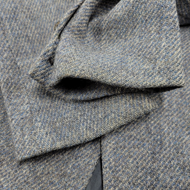 【現状渡し品】【メンズ】 WOOL TAILORED JACKET ウール テーラードジャケット USA製 146-260220-as-21-izu カラー：ブルー系 万代Net店