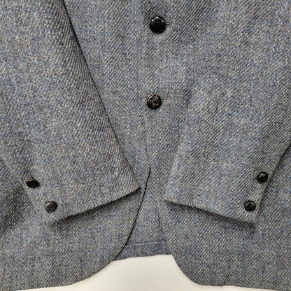 【現状渡し品】【メンズ】 WOOL TAILORED JACKET ウール テーラードジャケット USA製 146-260220-as-21-izu カラー：ブルー系 万代Net店