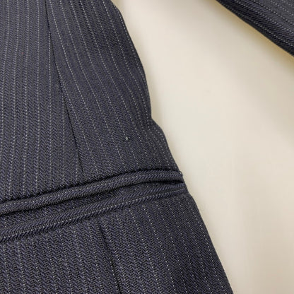 【中古品】【メンズ】 BURBERRY LONDON バーバリー ロンドン STRIPE TAILORED JACKET BBD43-710-29 ストライプ テーラードジャケット 141-260220-as-26-izu サイズ：94-82-175 カラー：ネイビー 万代Net店