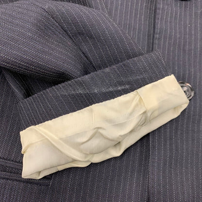 【中古品】【メンズ】 BURBERRY LONDON バーバリー ロンドン STRIPE TAILORED JACKET BBD43-710-29 ストライプ テーラードジャケット 141-260220-as-26-izu サイズ：94-82-175 カラー：ネイビー 万代Net店