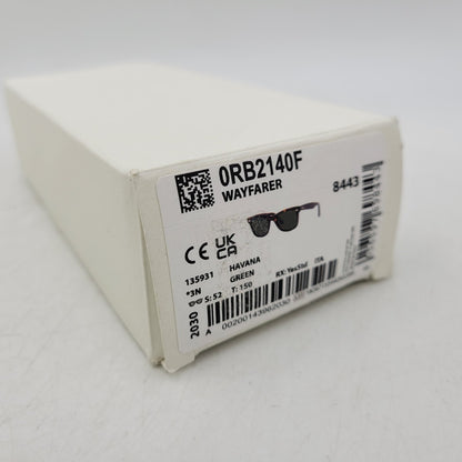 【中古品】【メンズ/レディース】 RB2140-F ORIGINAL WAYFARER CLASSIC オリジナル ウェイファーラー クラシック サングラス 203-260218-yn-05-izu サイズ：52□22-150 カラー：マルチ 万代Net店