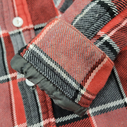 【中古品】【メンズ】 8 HOUR UNION エイトアワー ユニオン 970 8HU CHECK FLANNEL SHIRTS チェック フランネル シャツ トップス 145-260219-yn-07-izu サイズ：15 カラー：マルチ 万代Net店