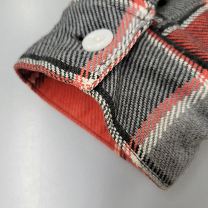 【中古品】【メンズ】 8 HOUR UNION エイトアワー ユニオン 970 8HU CHECK FLANNEL SHIRTS チェック フランネル シャツ トップス 145-260219-yn-07-izu サイズ：15 カラー：マルチ 万代Net店