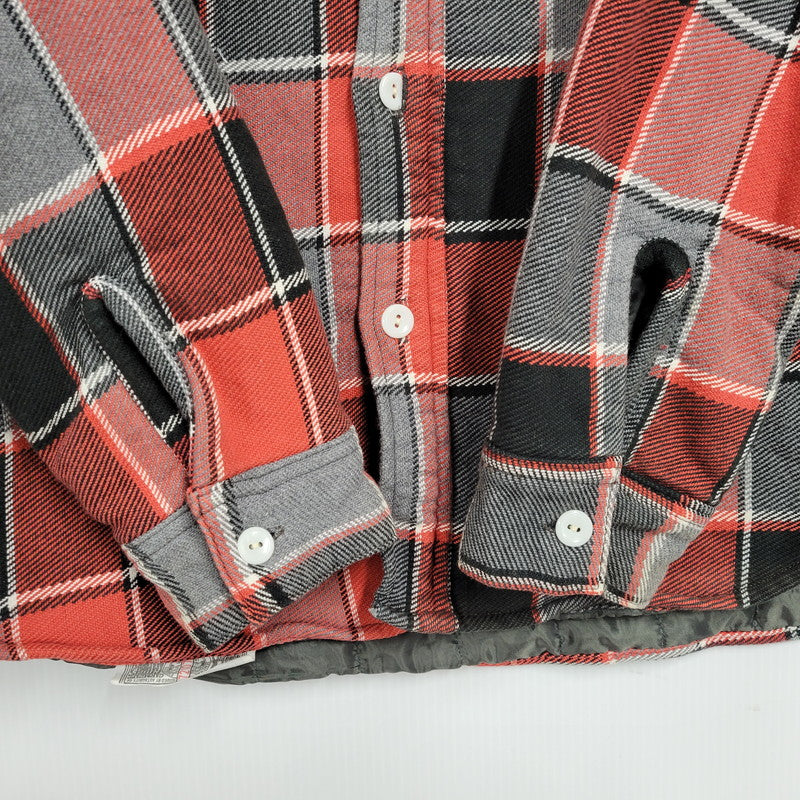 【中古品】【メンズ】 8 HOUR UNION エイトアワー ユニオン 970 8HU CHECK FLANNEL SHIRTS チェック フランネル シャツ トップス 145-260219-yn-07-izu サイズ：15 カラー：マルチ 万代Net店
