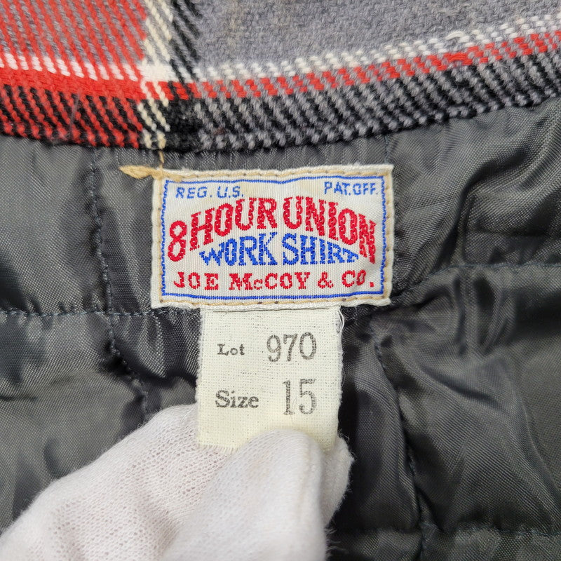 【中古品】【メンズ】 8 HOUR UNION エイトアワー ユニオン 970 8HU CHECK FLANNEL SHIRTS チェック フランネル シャツ トップス 145-260219-yn-07-izu サイズ：15 カラー：マルチ 万代Net店