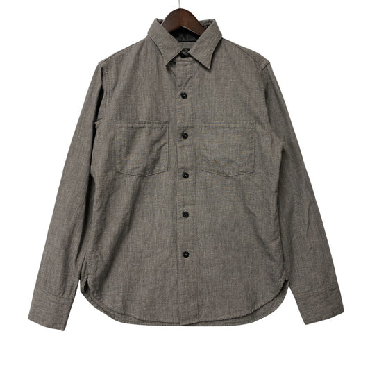 【中古品】【メンズ】 DELUXEWARE デラックスウエア GREMEN&V.E グレメンアンドビルエイト BOSACK LS SHIRT ロングスリーブ シャツ トップス 長袖 145-260219-cs-06-izu サイズ：M カラー：グレー 万代Net店