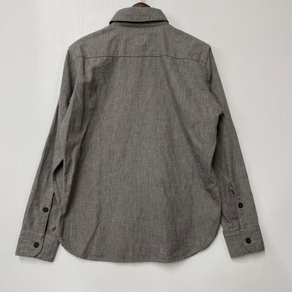 【中古品】【メンズ】 DELUXEWARE デラックスウエア GREMEN&V.E グレメンアンドビルエイト BOSACK LS SHIRT ロングスリーブ シャツ トップス 長袖 145-260219-cs-06-izu サイズ：M カラー：グレー 万代Net店