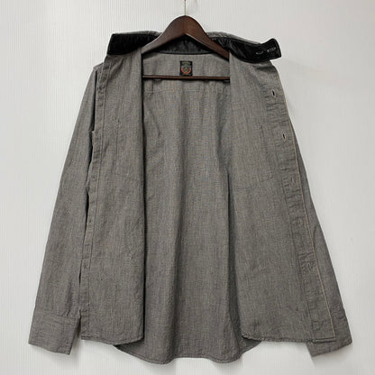 【中古品】【メンズ】 DELUXEWARE デラックスウエア GREMEN&V.E グレメンアンドビルエイト BOSACK LS SHIRT ロングスリーブ シャツ トップス 長袖 145-260219-cs-06-izu サイズ：M カラー：グレー 万代Net店