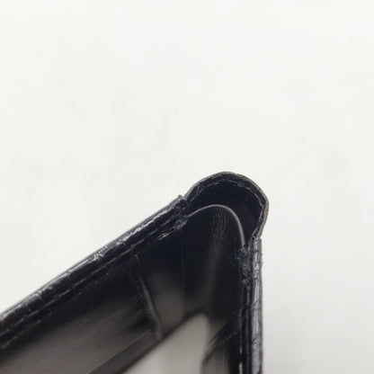 【中古品】【メンズ/レディース】 KWANPEN クワンペン 型押し 二つ折り財布 ウォレット 200-260222-as-13-izu カラー：ブラック 万代Net店