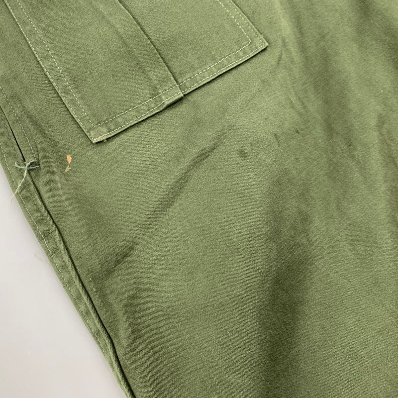 【中古品】【メンズ】 BELGIUM ARMY ベルギー軍 70’S M-64 FIELD PANTS フィールド パンツ ボトムス 157-260220-yn-07-izu サイズ：7F カラー：カーキ 万代Net店