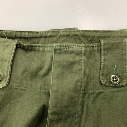 【中古品】【メンズ】 BELGIUM ARMY ベルギー軍 70’S M-64 FIELD PANTS フィールド パンツ ボトムス 157-260220-yn-07-izu サイズ：7F カラー：カーキ 万代Net店