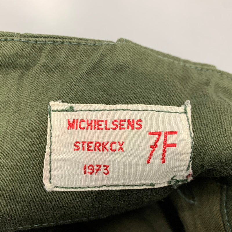 【中古品】【メンズ】 BELGIUM ARMY ベルギー軍 70’S M-64 FIELD PANTS フィールド パンツ ボトムス 157-260220-yn-07-izu サイズ：7F カラー：カーキ 万代Net店
