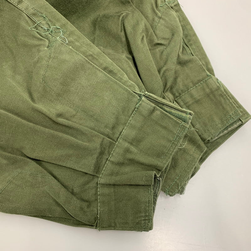 【中古品】【メンズ】 BELGIUM ARMY ベルギー軍 70’S M-64 FIELD PANTS フィールド パンツ ボトムス 157-260220-yn-07-izu サイズ：7F カラー：カーキ 万代Net店