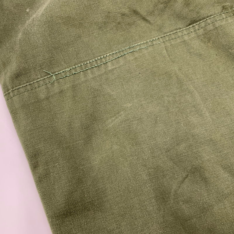 【中古品】【メンズ】 BELGIUM ARMY ベルギー軍 70’S M-64 FIELD PANTS フィールド パンツ ボトムス 157-260220-yn-07-izu サイズ：7F カラー：カーキ 万代Net店