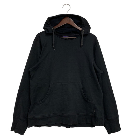 【現状渡し品】【メンズ】 patagonia パタゴニア ORGANIC COTTON HOODIE 26645S6 オーガニックコットン フーディー パーカー 長袖 トップス 144-260220-as-32-izu サイズ：S カラー：ブラック 万代Net店