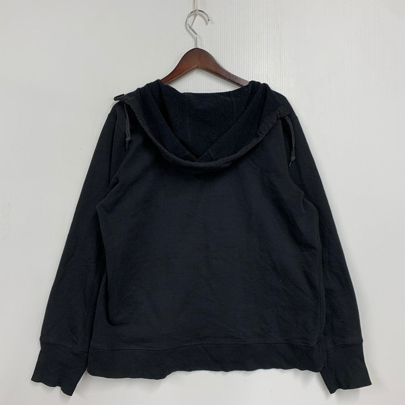 【現状渡し品】【メンズ】 ORGANIC COTTON HOODIE 26645S6 オーガニックコットン フーディー パーカー 長袖 トップス 144-260220-as-32-izu サイズ：S カラー：ブラック 万代Net店