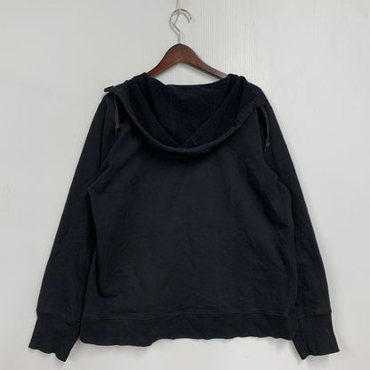【現状渡し品】【メンズ】 ORGANIC COTTON HOODIE 26645S6 オーガニックコットン フーディー パーカー 長袖 トップス 144-260220-as-32-izu サイズ：S カラー：ブラック 万代Net店