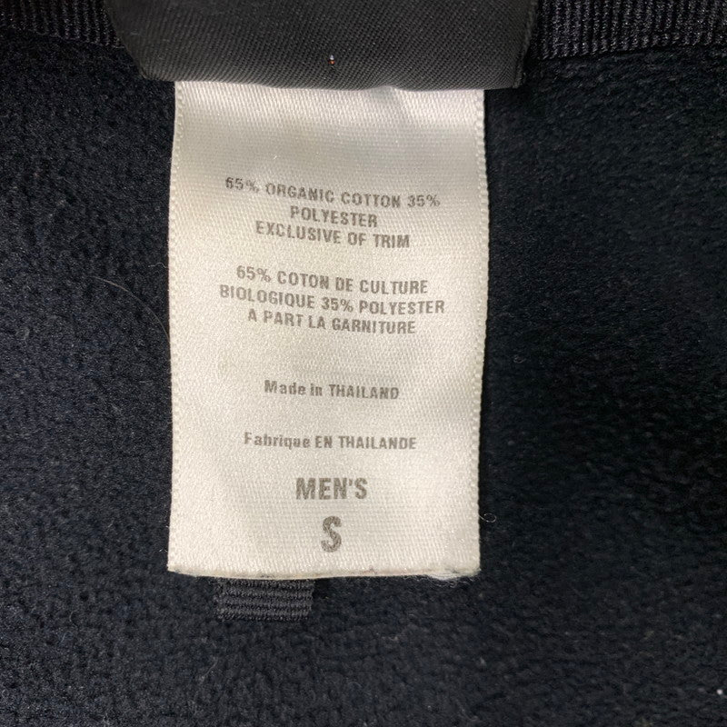 【現状渡し品】【メンズ】 ORGANIC COTTON HOODIE 26645S6 オーガニックコットン フーディー パーカー 長袖 トップス 144-260220-as-32-izu サイズ：S カラー：ブラック 万代Net店