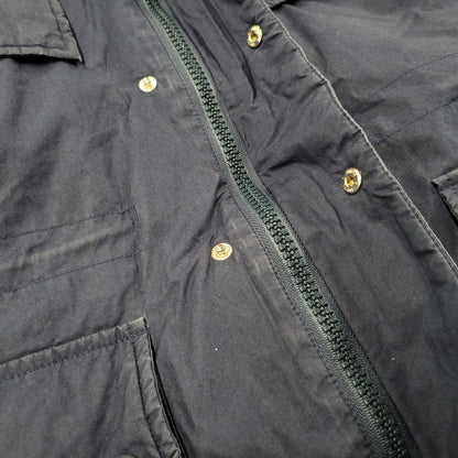 【現状渡し品】【メンズ】 CORDUROY COLLAR DOWN JACKET コーデュロイ カラー ダウン ジャケット アウター 146-260223-kh-03-izu サイズ：M カラー：ネイビー×グリーン 万代Net店