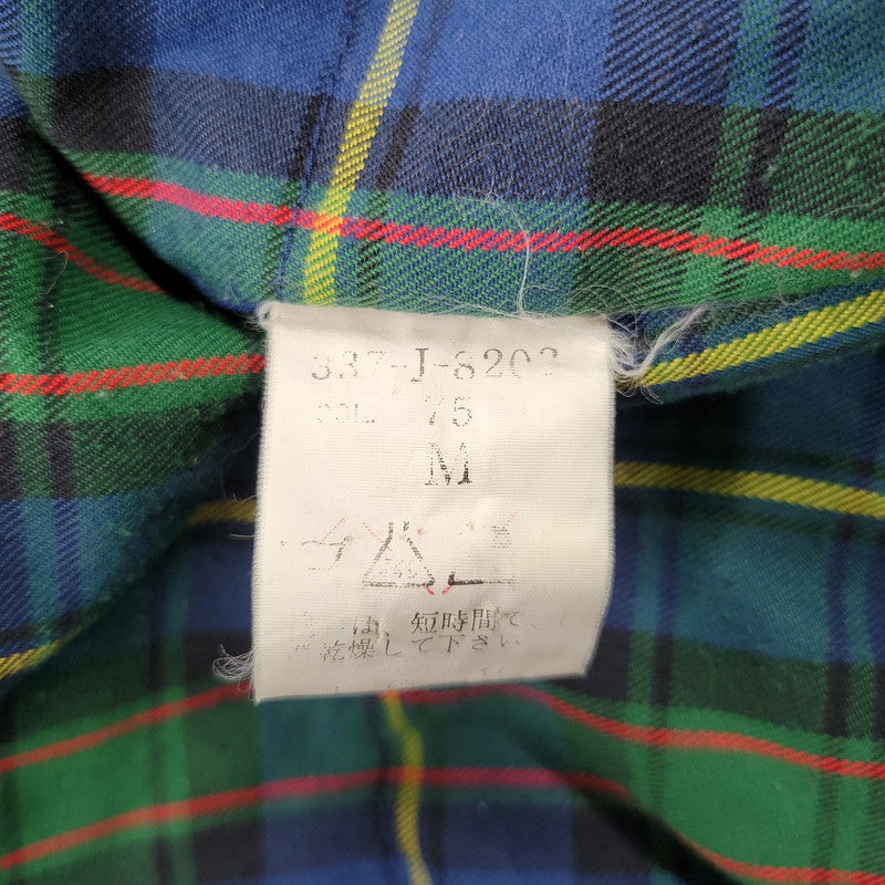 【現状渡し品】【メンズ】 CORDUROY COLLAR DOWN JACKET コーデュロイ カラー ダウン ジャケット アウター 146-260223-kh-03-izu サイズ：M カラー：ネイビー×グリーン 万代Net店