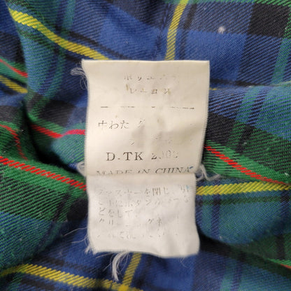 【現状渡し品】【メンズ】 CORDUROY COLLAR DOWN JACKET コーデュロイ カラー ダウン ジャケット アウター 146-260223-kh-03-izu サイズ：M カラー：ネイビー×グリーン 万代Net店