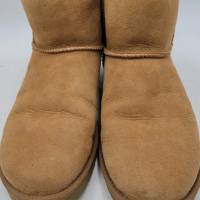 【中古品】【メンズ】 1002072 CLASSIC MINI クラシック ミニ ムートン ブーツ 靴 164-260222-kh-12-izu サイズ：27 カラー：CHESTNUT 万代Net店