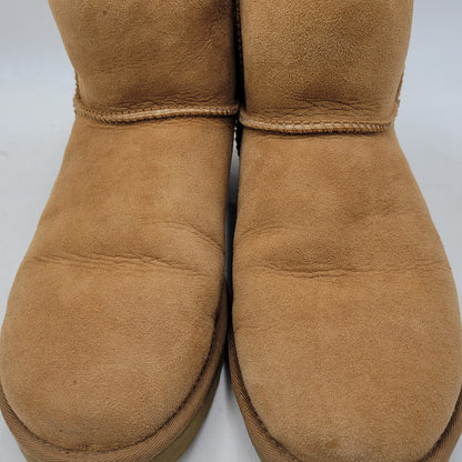 【中古品】【メンズ】 1002072 CLASSIC MINI クラシック ミニ ムートン ブーツ 靴 164-260222-kh-12-izu サイズ：27 カラー：CHESTNUT 万代Net店