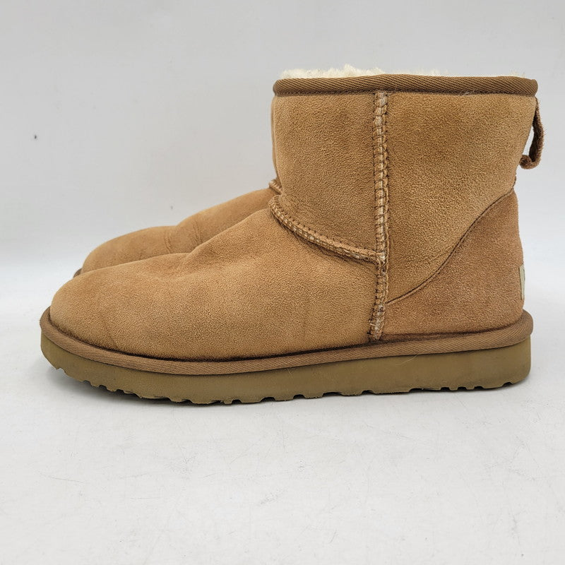 【中古品】【メンズ】 1002072 CLASSIC MINI クラシック ミニ ムートン ブーツ 靴 164-260222-kh-12-izu サイズ：27 カラー：CHESTNUT 万代Net店