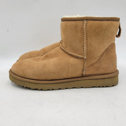 【中古品】【メンズ】 1002072 CLASSIC MINI クラシック ミニ ムートン ブーツ 靴 164-260222-kh-12-izu サイズ：27 カラー：CHESTNUT 万代Net店