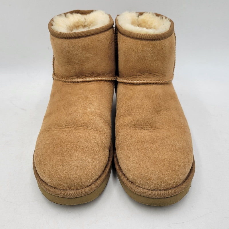 【中古品】【メンズ】 1002072 CLASSIC MINI クラシック ミニ ムートン ブーツ 靴 164-260222-kh-12-izu サイズ：27 カラー：CHESTNUT 万代Net店