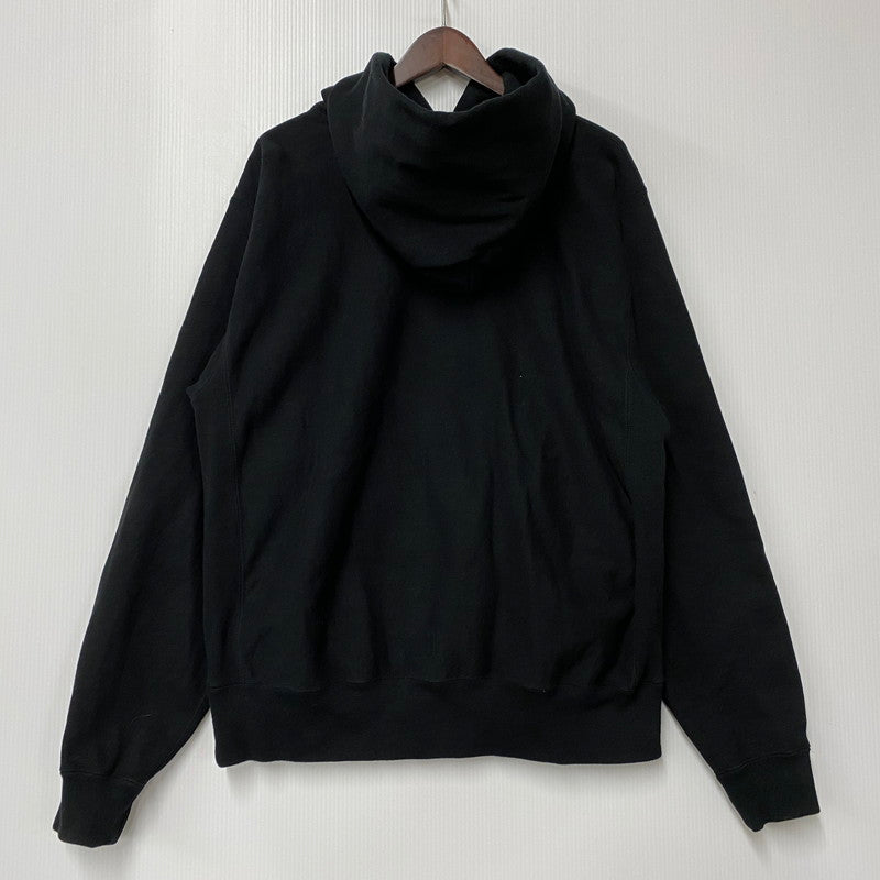 【中古品】【メンズ】 WASTED YOUTH ウェイステッドユース HEAVY WEIGHT HOODIE ヘビー ウェイト フーディー トップス 長袖 142-260219-cs-02-izu サイズ：XL カラー：ブラック 万代Net店