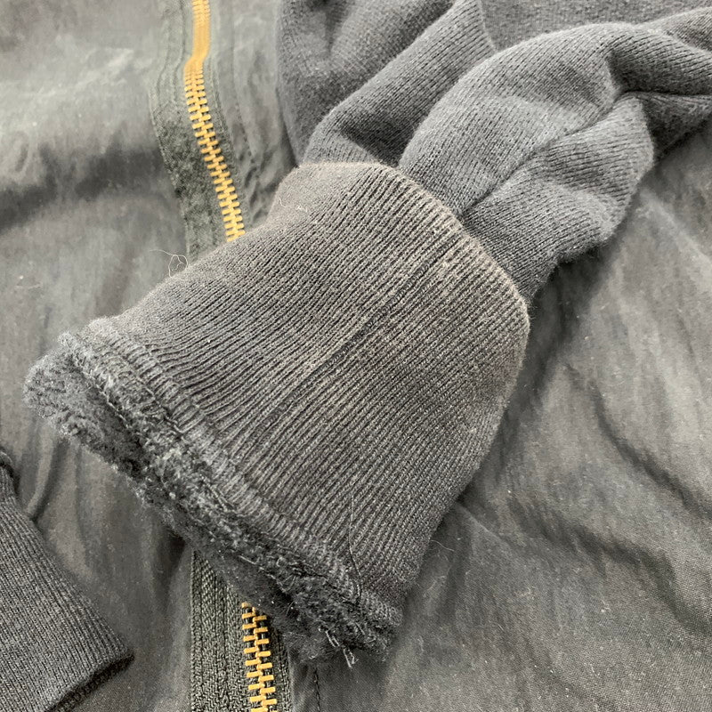 【中古品】【メンズ】 02213AB08 MIDDLE FINGER RIBBED BLOUSON JACKET ブルゾン ジャケット アウター 140-260303-kh-09-izu サイズ：S カラー：ブラック 万代Net店
