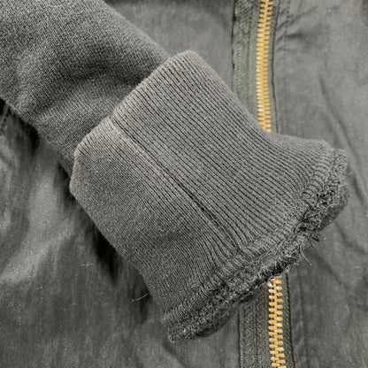 【中古品】【メンズ】 02213AB08 MIDDLE FINGER RIBBED BLOUSON JACKET ブルゾン ジャケット アウター 140-260303-kh-09-izu サイズ：S カラー：ブラック 万代Net店