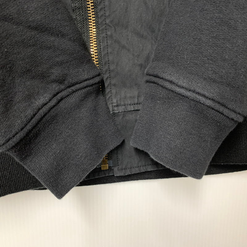 【中古品】【メンズ】 02213AB08 MIDDLE FINGER RIBBED BLOUSON JACKET ブルゾン ジャケット アウター 140-260303-kh-09-izu サイズ：S カラー：ブラック 万代Net店