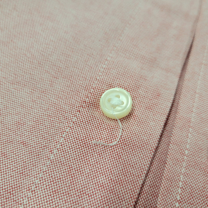【中古品】【メンズ】 OXFORD SHIRT オックスフォードシャツ USA製 長袖 トップス 145-260223-as-21-izu サイズ：L カラー：ピンク系 万代Net店