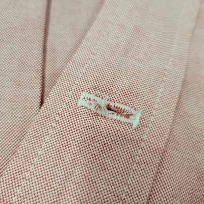 【中古品】【メンズ】 OXFORD SHIRT オックスフォードシャツ USA製 長袖 トップス 145-260223-as-21-izu サイズ：L カラー：ピンク系 万代Net店