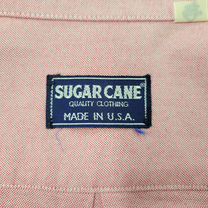 【中古品】【メンズ】 OXFORD SHIRT オックスフォードシャツ USA製 長袖 トップス 145-260223-as-21-izu サイズ：L カラー：ピンク系 万代Net店