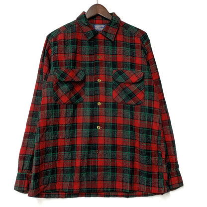 【中古品】【メンズ】 CHECK BOARD SHIRT チェック ボード シャツ 長袖 トップス 146-260220-as-08-izu サイズ：M カラー：マルチカラー 万代Net店