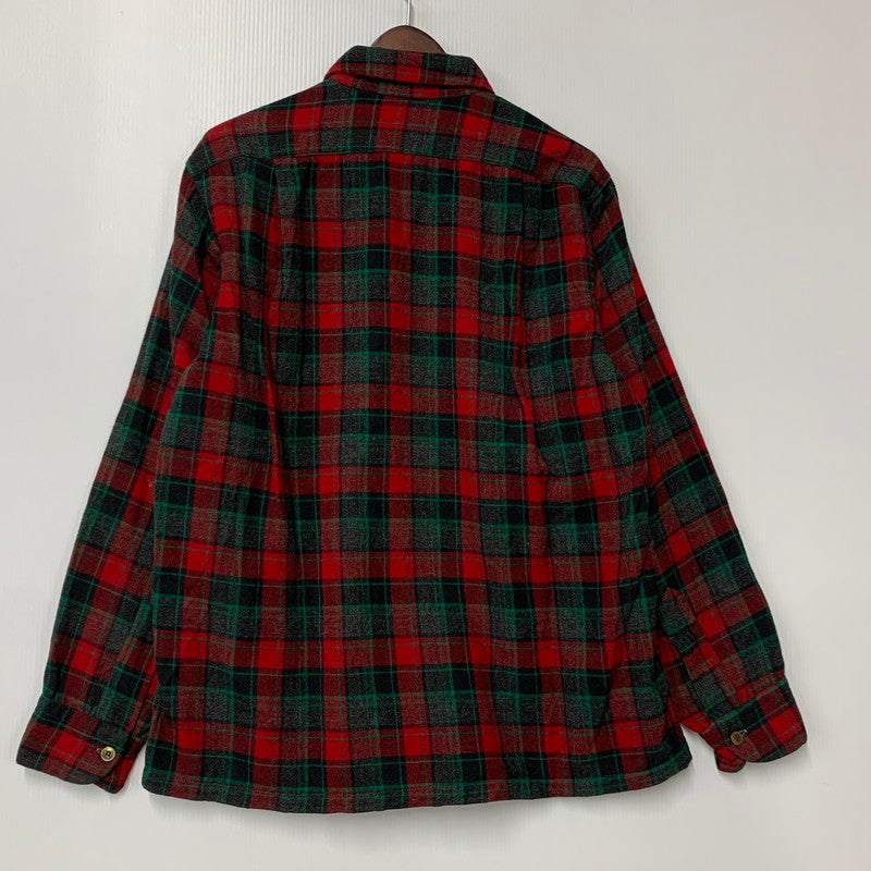 【中古品】【メンズ】 CHECK BOARD SHIRT チェック ボード シャツ 長袖 トップス 146-260220-as-08-izu サイズ：M カラー：マルチカラー 万代Net店