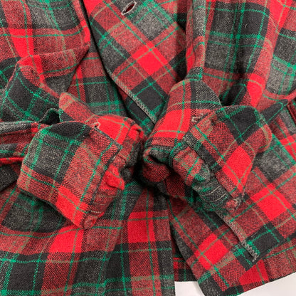 【中古品】【メンズ】 CHECK BOARD SHIRT チェック ボード シャツ 長袖 トップス 146-260220-as-08-izu サイズ：M カラー：マルチカラー 万代Net店