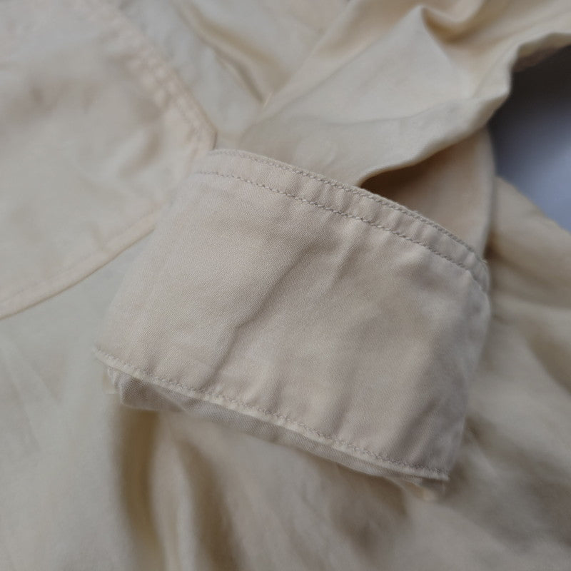 【中古品】【メンズ】 3OZ. SATEEN WORK SHIRTS ３オンス サテン ワーク シャツ トップス 145-260223-kh-08-izu サイズ：17 カラー：ベージュ 万代Net店