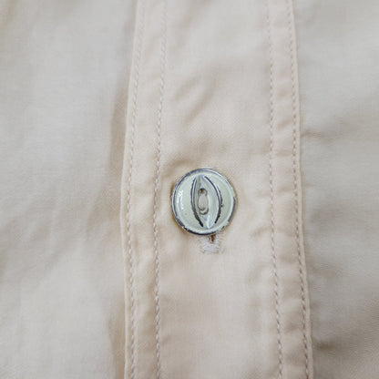 【中古品】【メンズ】 3OZ. SATEEN WORK SHIRTS ３オンス サテン ワーク シャツ トップス 145-260223-kh-08-izu サイズ：17 カラー：ベージュ 万代Net店
