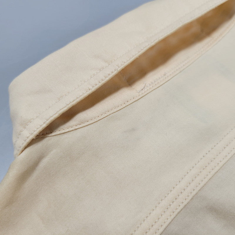 【中古品】【メンズ】 3OZ. SATEEN WORK SHIRTS ３オンス サテン ワーク シャツ トップス 145-260223-kh-08-izu サイズ：17 カラー：ベージュ 万代Net店