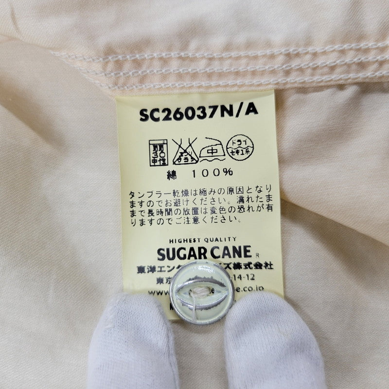 【中古品】【メンズ】 3OZ. SATEEN WORK SHIRTS ３オンス サテン ワーク シャツ トップス 145-260223-kh-08-izu サイズ：17 カラー：ベージュ 万代Net店