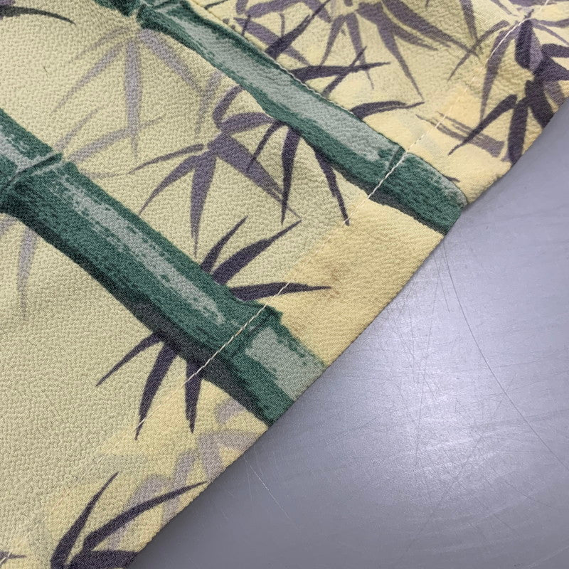 【中古品】【メンズ】 SPECIAL EDITION RAYON S/S KAIKAMAHINE TIGER READY FOR THE HUNT SS32946 スペシャルエディション レーヨン ショートスリーブ シャツ 半袖 145-260220-as-11-izu サイズ：M カラー：イエロー系 万代Net店