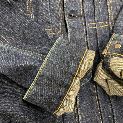 【中古品】【メンズ】 BIG-E 2ND-TYPE DENIM JACKET 71507-XX デニムジャケット 日本製 アウター 146-260220-as-10-izu サイズ：40 カラー：インディゴ 万代Net店