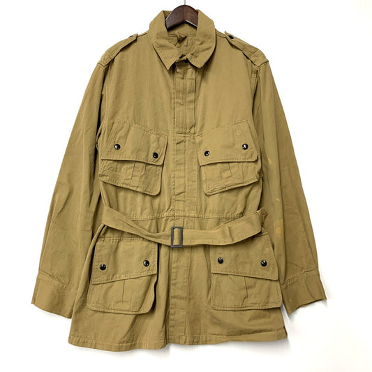 【中古品】【メンズ】 M-42 COAT PARACHUTE JUMPER パラシュート ジャンパー コート アウター 145-260220-as-06-izu サイズ：40R カラー：ベージュ系 万代Net店