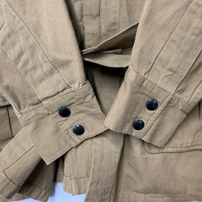 【中古品】【メンズ】 M-42 COAT PARACHUTE JUMPER パラシュート ジャンパー コート アウター 145-260220-as-06-izu サイズ：40R カラー：ベージュ系 万代Net店